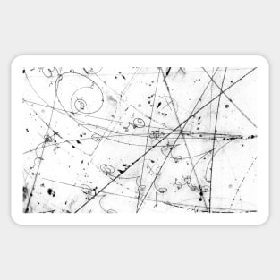 Neutrino particle interaction event (A138/0053) Sticker